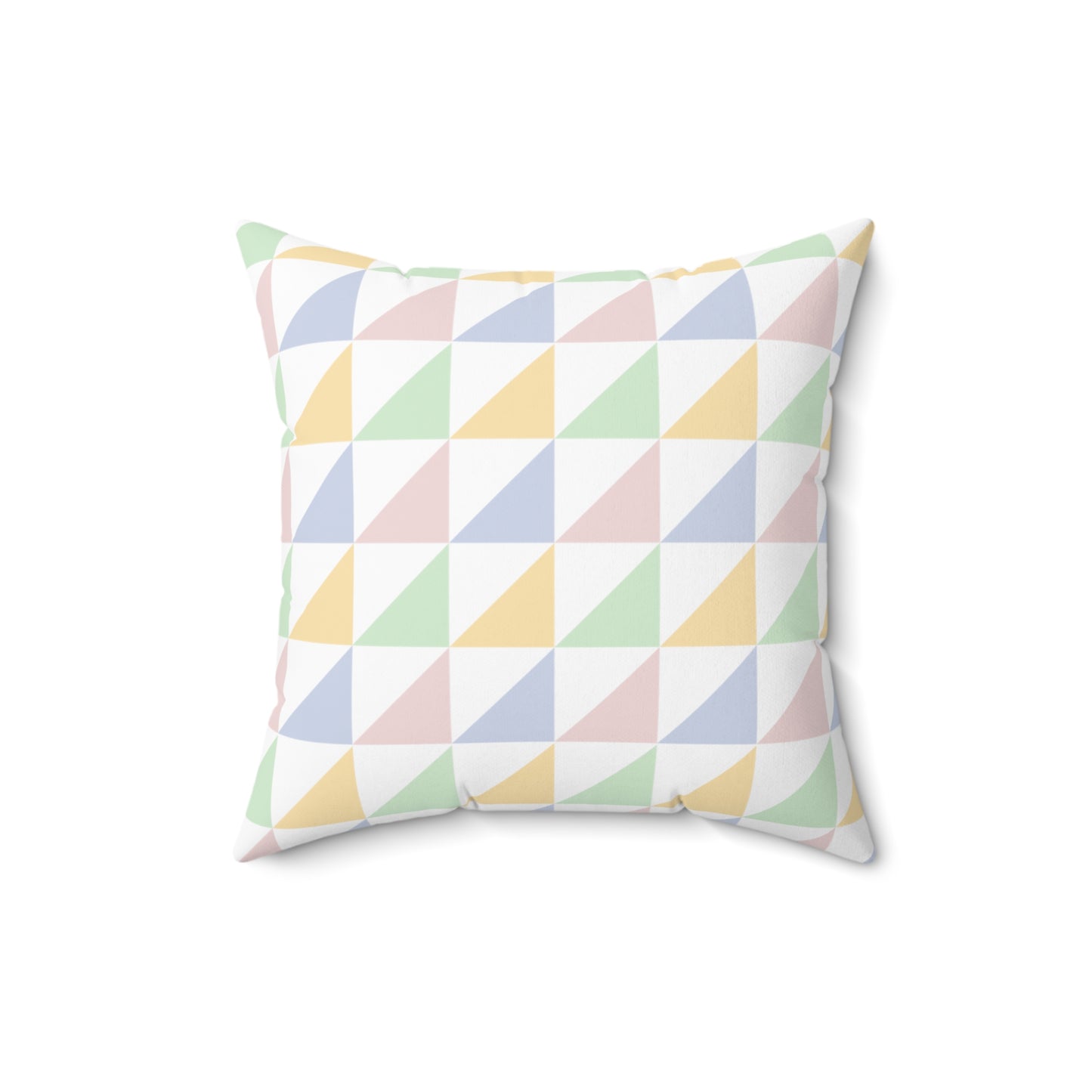 Triangles Aesthetic Polyester Square Pillow