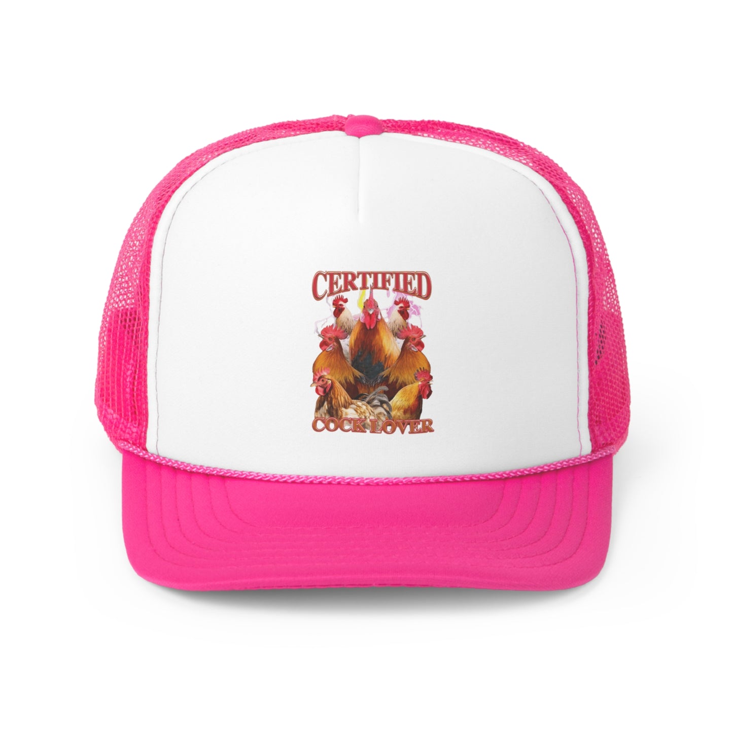 Certified Cock Lover Trucker Hat, Funny Hats, Gift Hat, Parody Trucker Hat, Tiktok, Trendy Hats, Meme Hats, Cute Animal Hats