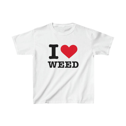 I Love Weed  Baby Tee