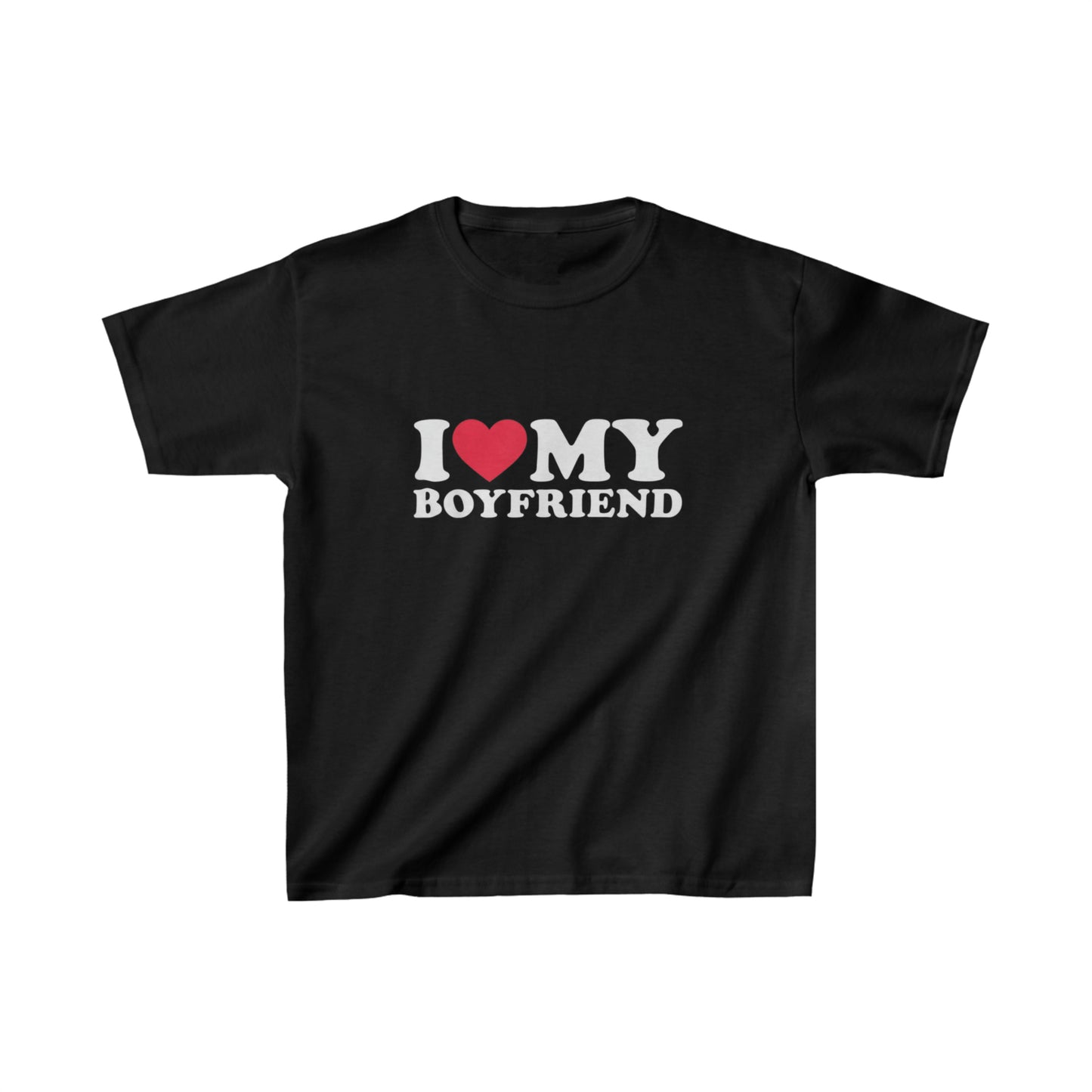 I Love My Boyfriend Baby Tee