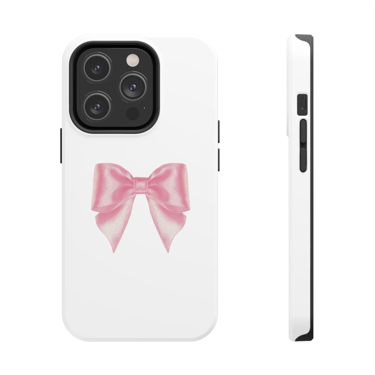 Pink Ribbon Aesthetic Tough Phone Cases