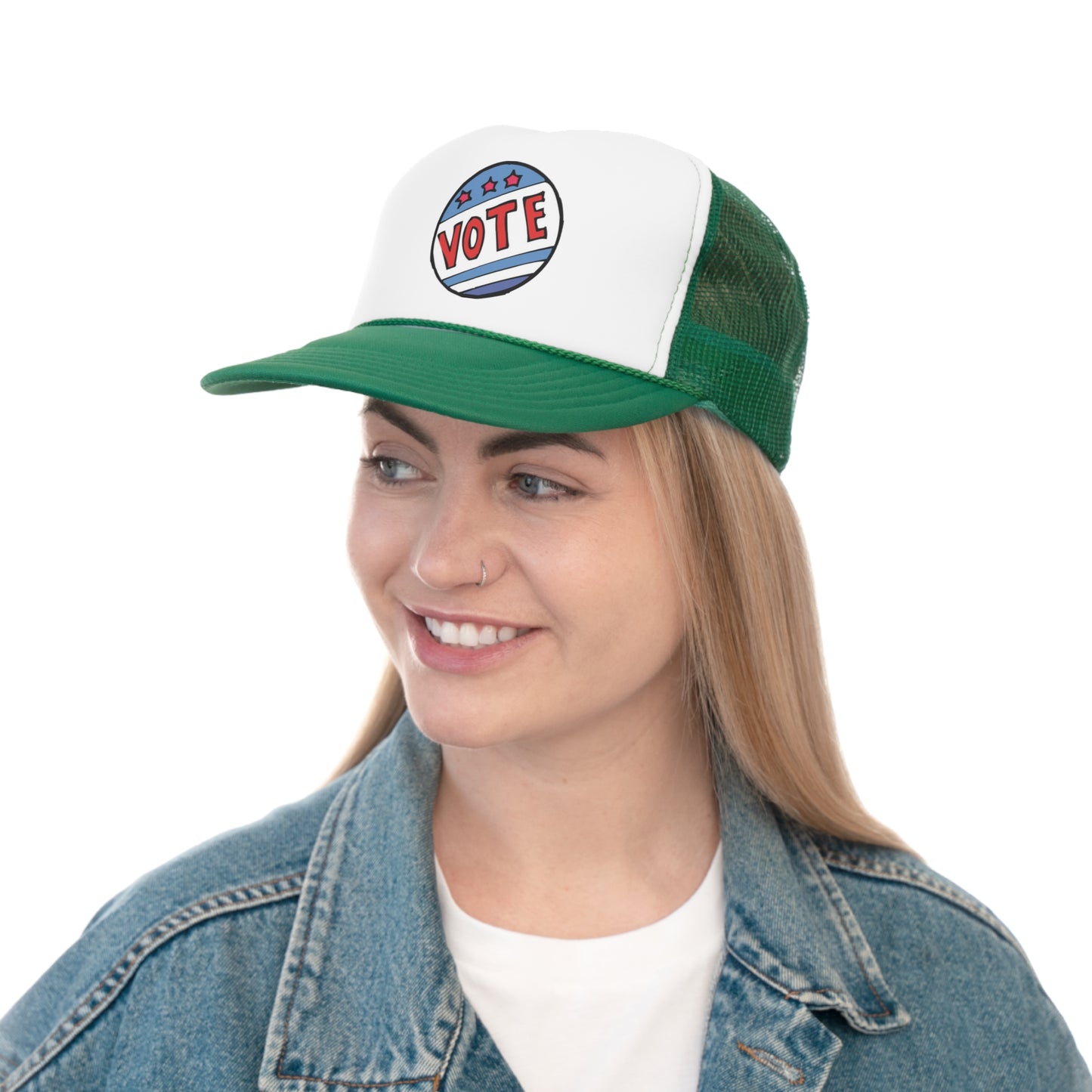 Vote Trucker Hat, Funny Hats, Gift Hat, Parody Trucker Hat, Trendy Hats, Meme Hat