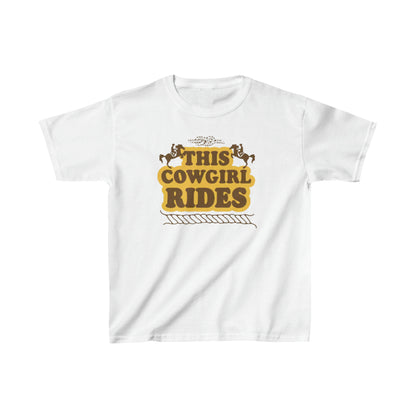 This Cowgirl Rides Baby Tee