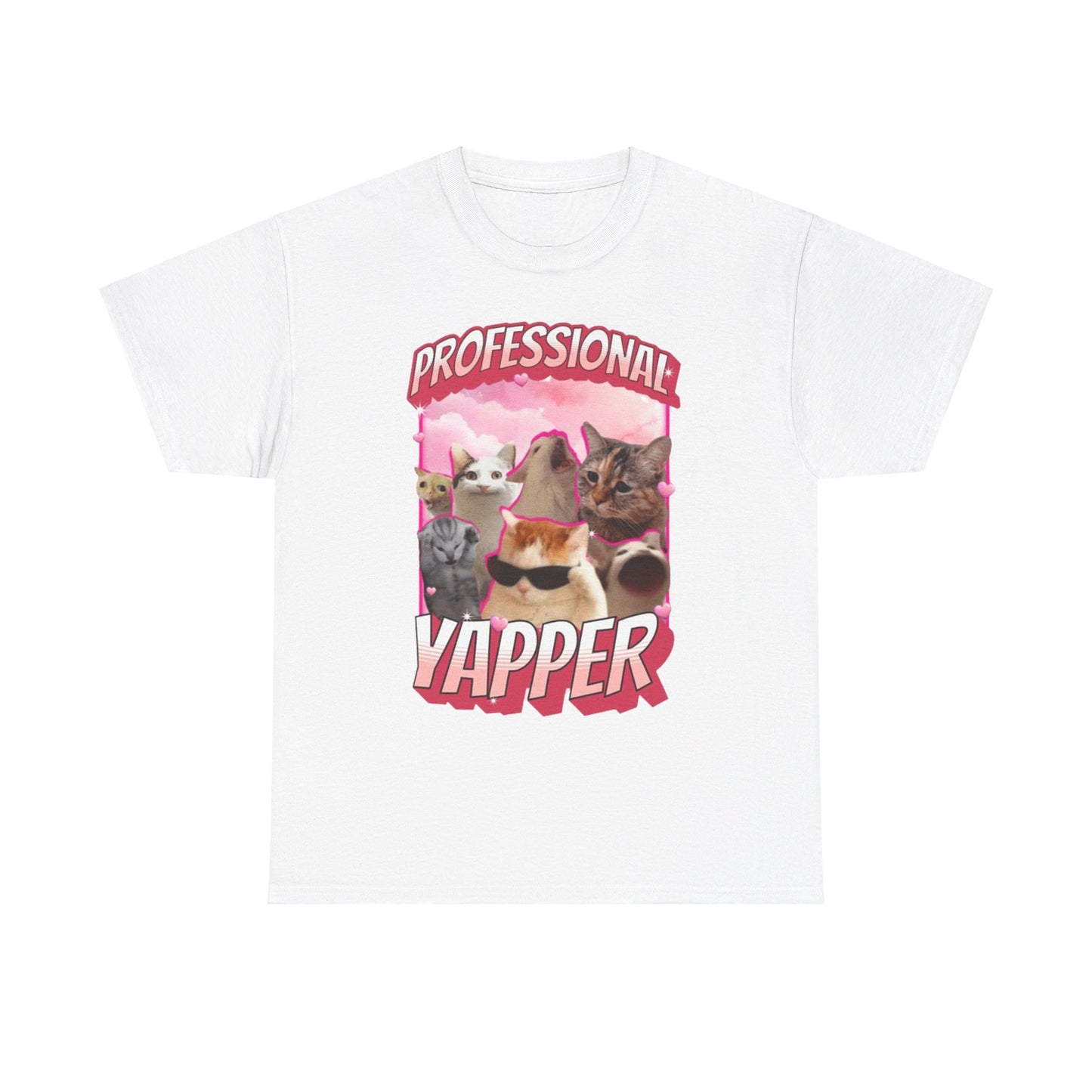 Professional Yapper Funny Cat Tee V2 Tee Unisex Shirt