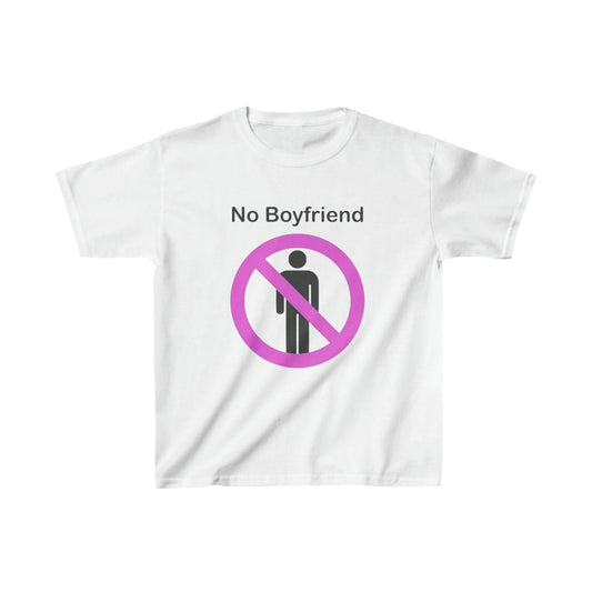 No Boyfriend Baby Tee