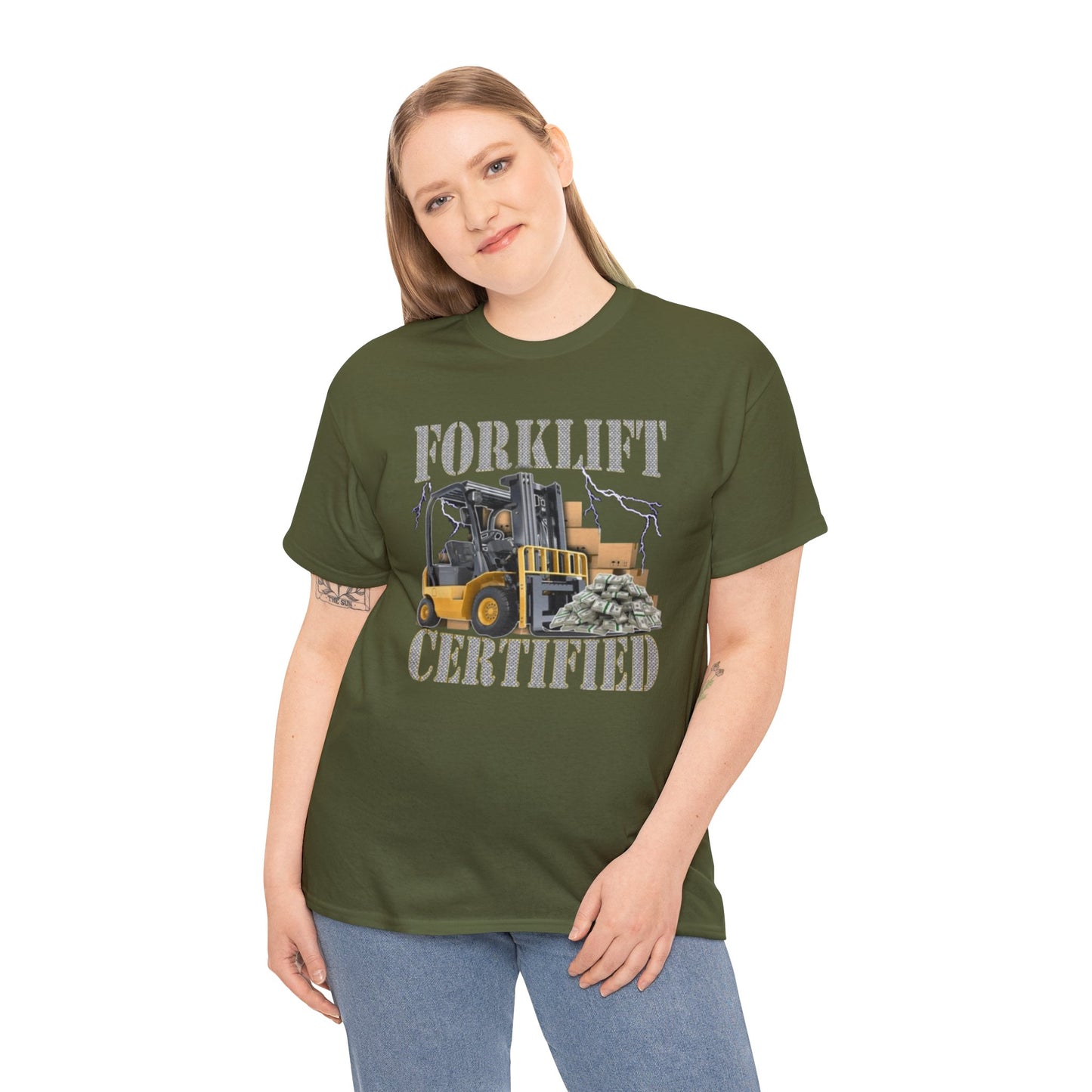 Forklift Certified Meme Adult Unisex Shirt