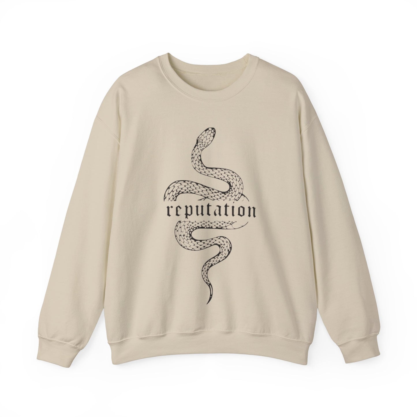 Reputation Adult Unisex Crewneck,  Gift Shirt, Parody crewneck