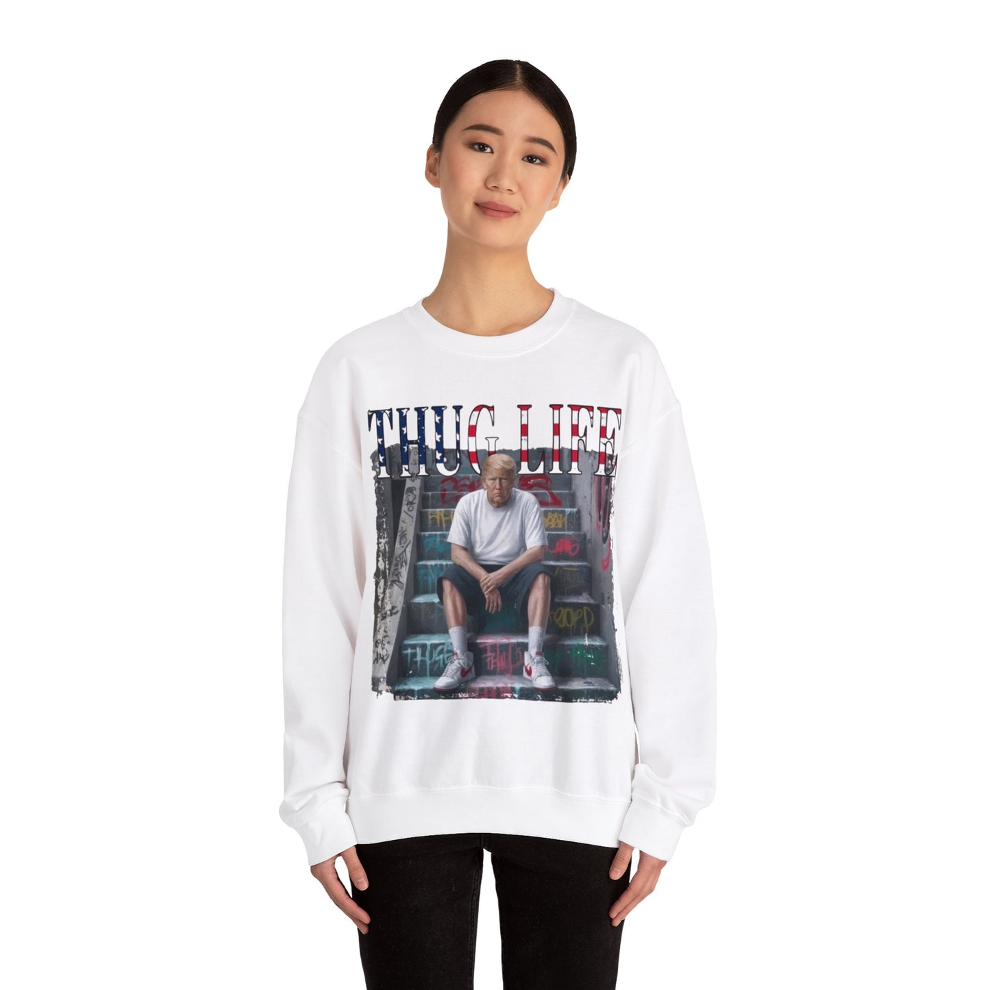 Thug Life Unisex Crewneck Sweatshirt