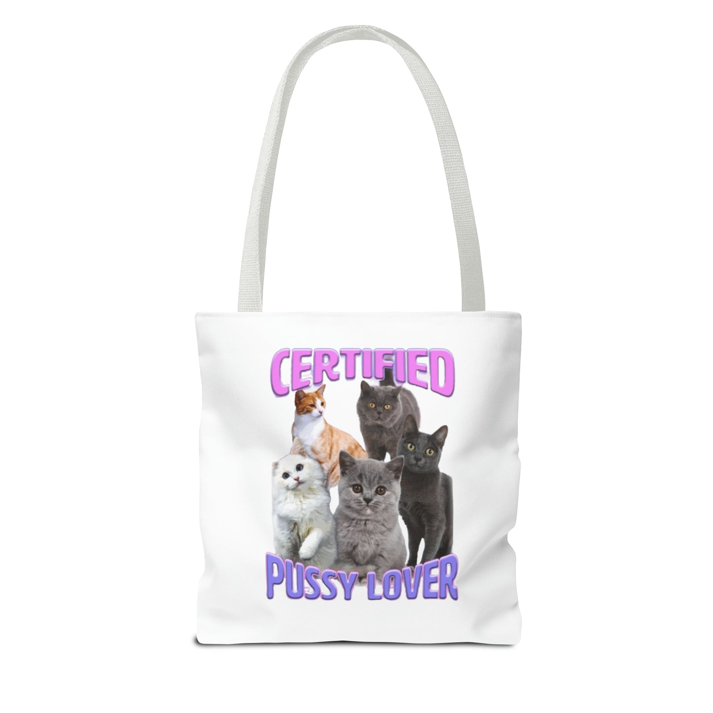 P*ssy Lover Meme Tote Bag