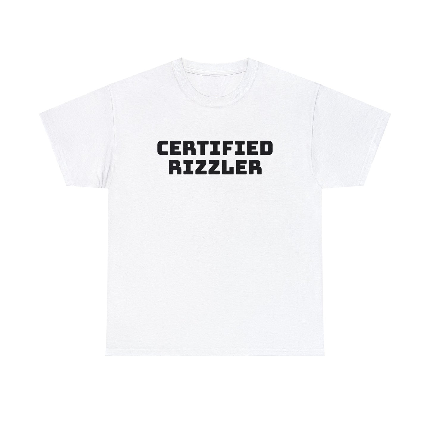 Certified Rizzler Adult Unisex Shirt, Funny Cat Shirt