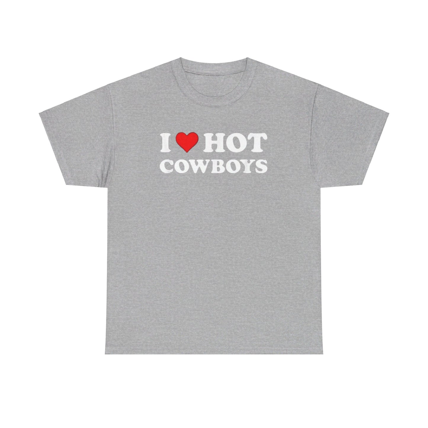 I Love Hot Cowboys Tee Unisex Shirt