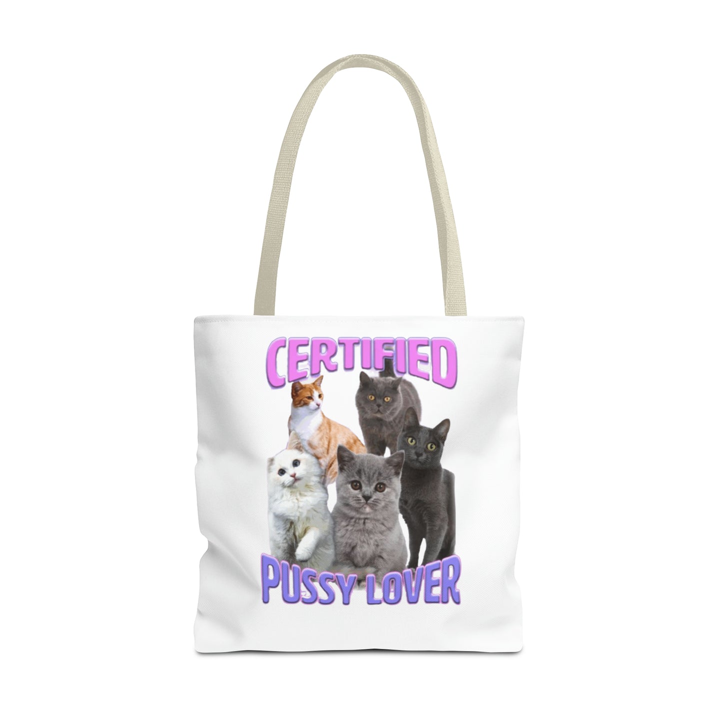 P*ssy Lover Meme Tote Bag