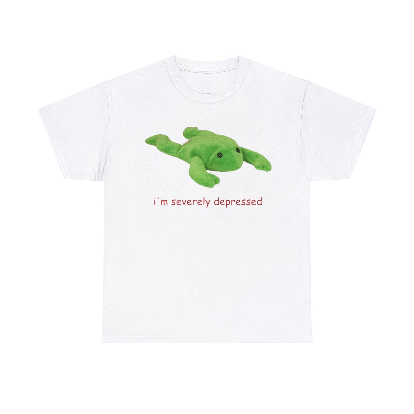 I'm Severely Depressed Adult Unisex Shirt