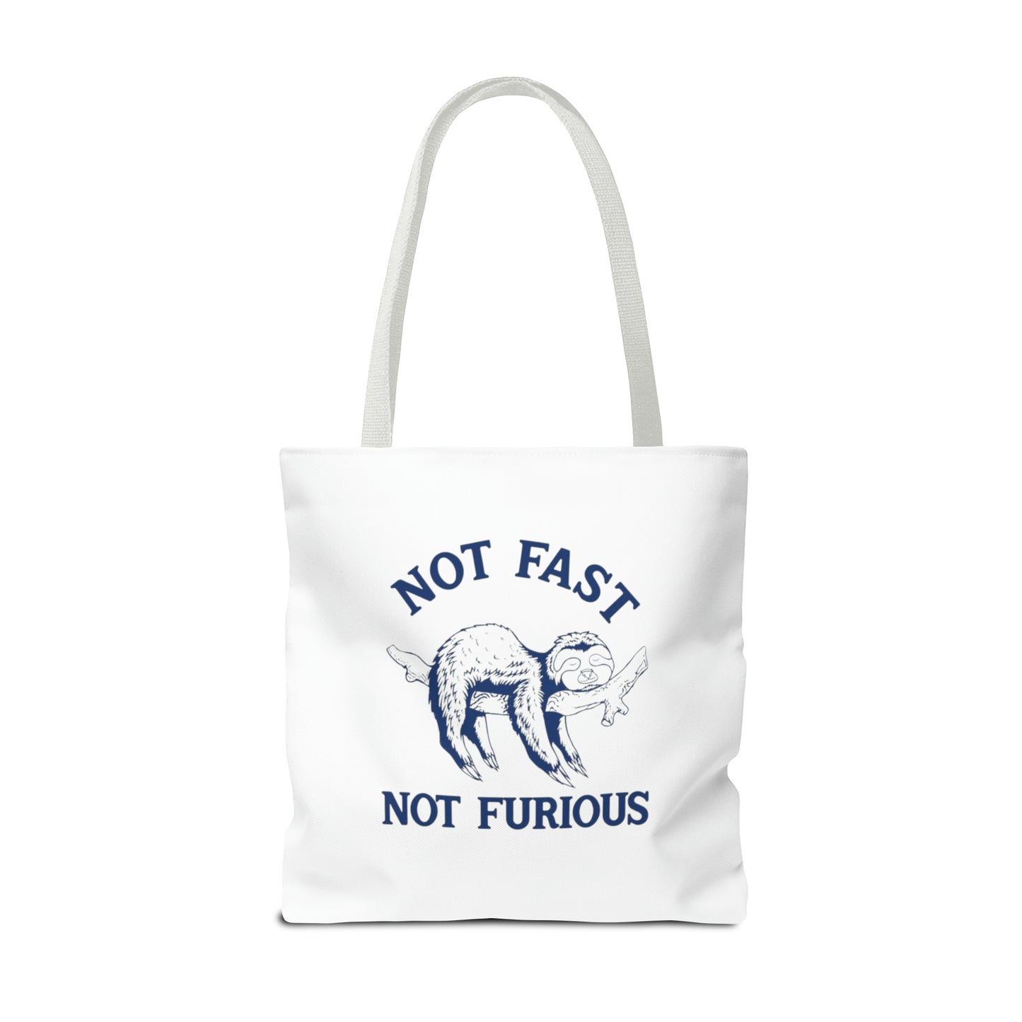 Not Fast Not Furious Meme Tote Bag