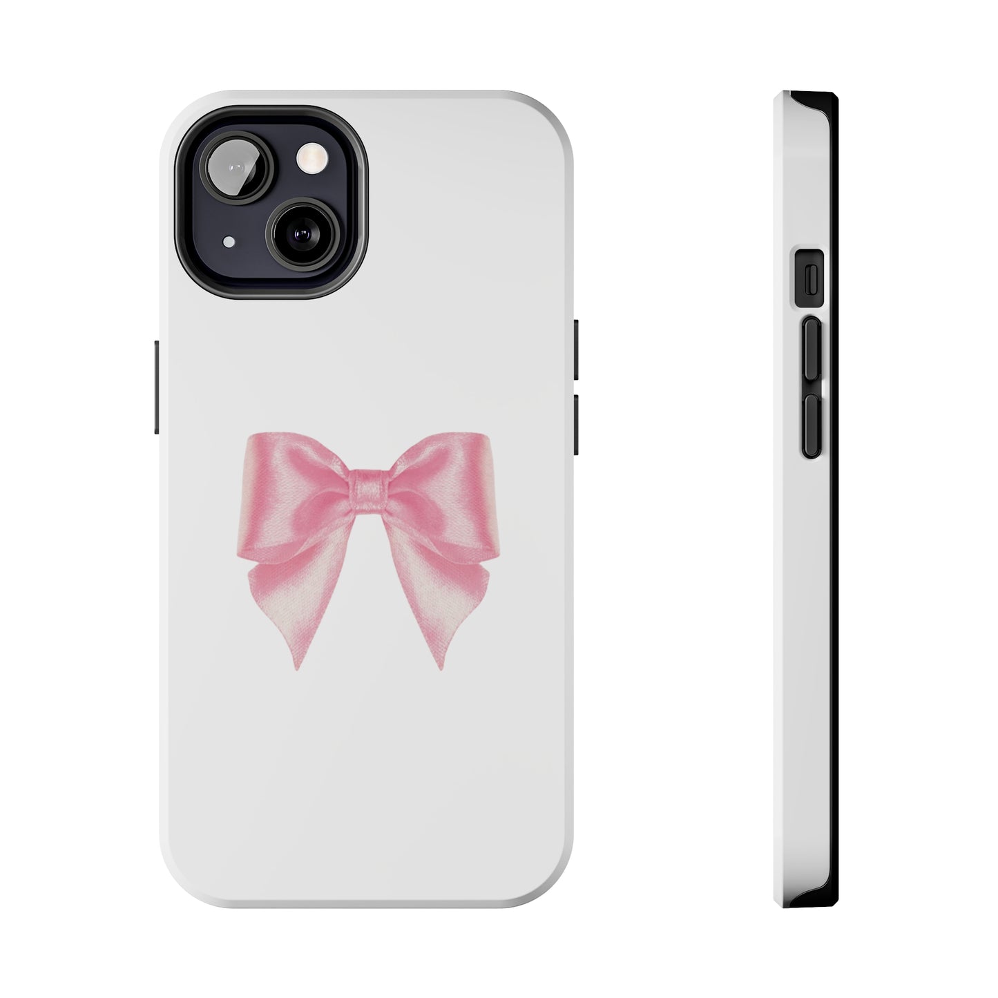 Pink Ribbon Aesthetic Tough Phone Cases