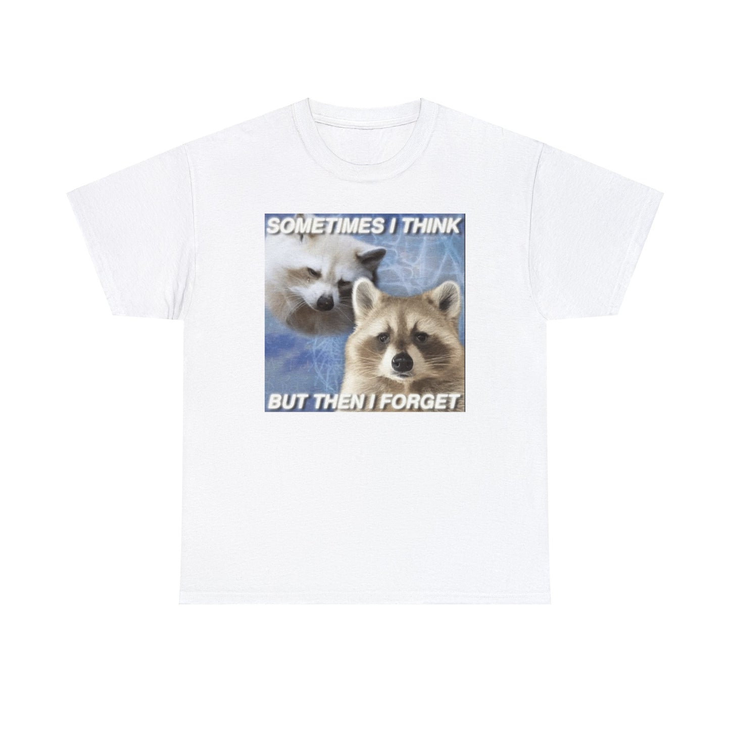 Sometimes I Think... But Then I Forget, , Opossum Shirt, Possum Shirts, Cute Opossum Tee, Dank Meme Quote Shirt, Trash Panda Meme