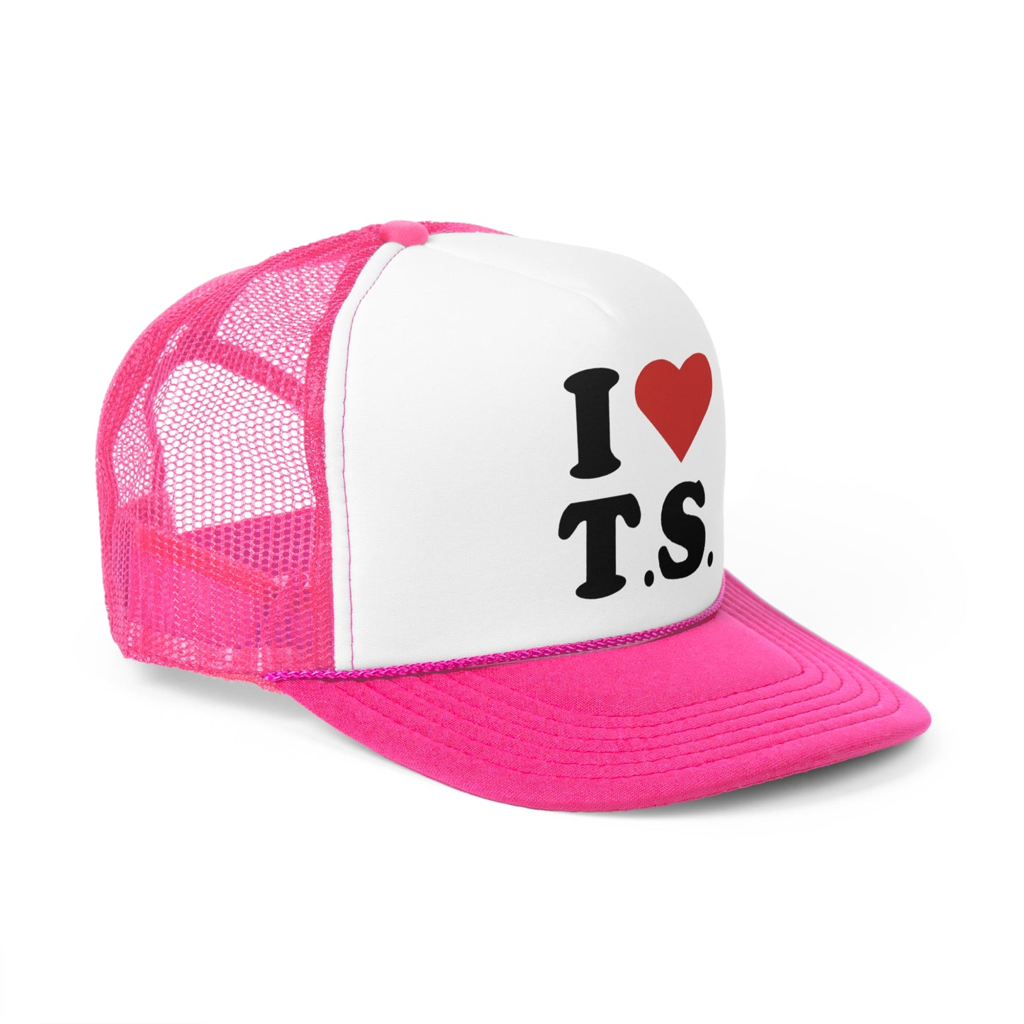 I Love T.S. Trucker Hat, Funny Hats, Gift Hat, Parody Trucker Hat, Trendy Hats, Meme Hat