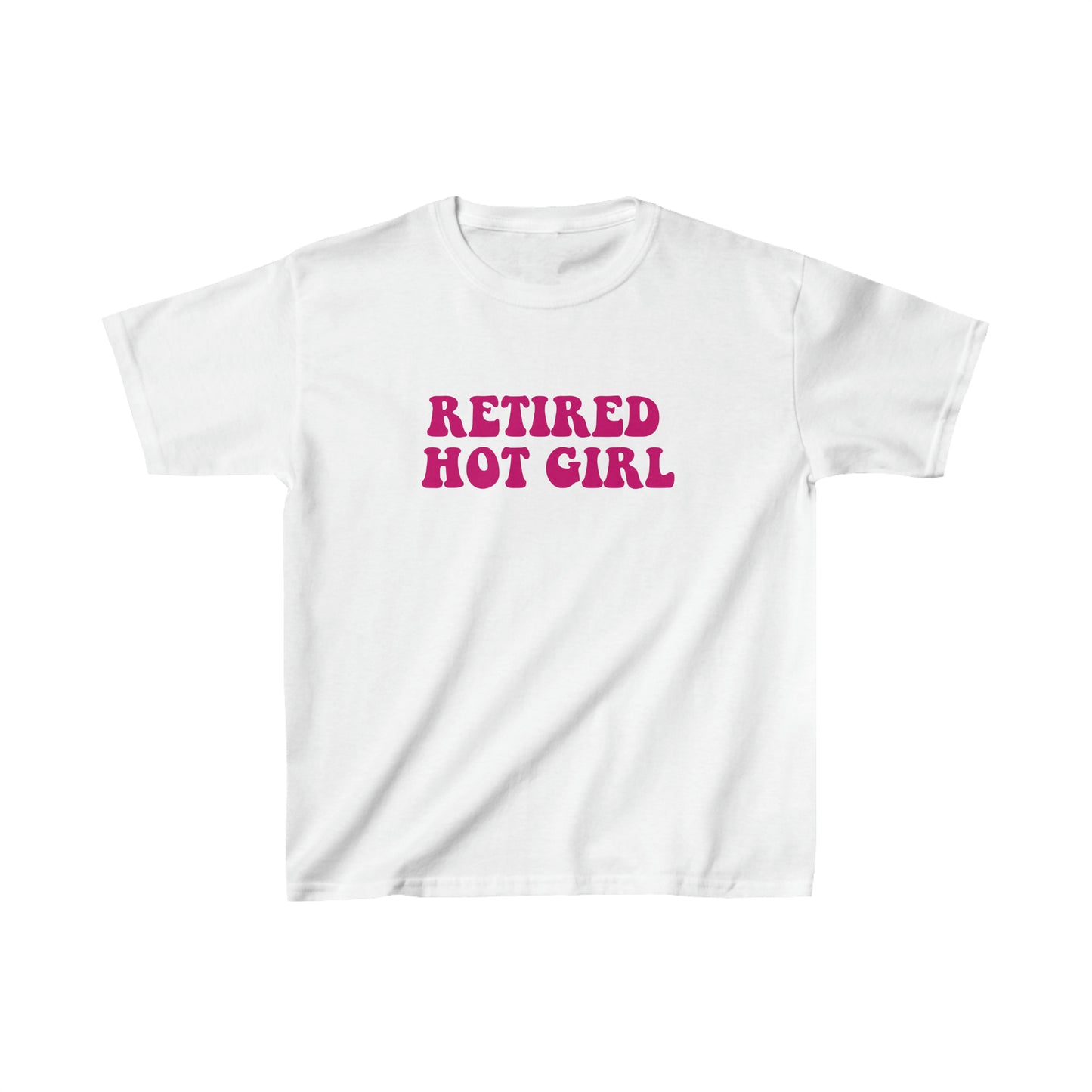 Retired Hot Girl Baby Tee