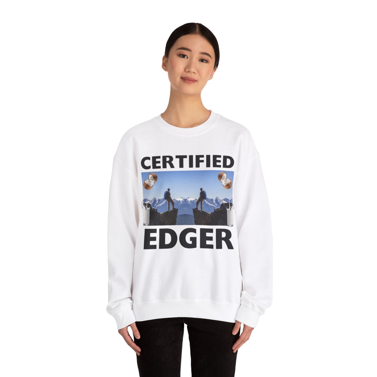 Certified Edger Unisex Crewneck Sweatshirt