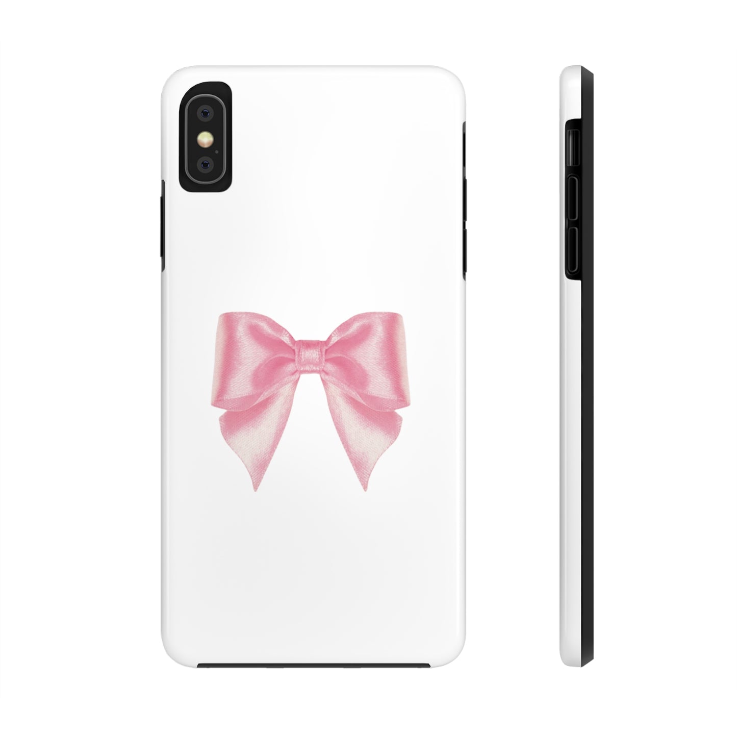 Pink Ribbon Aesthetic Tough Phone Cases