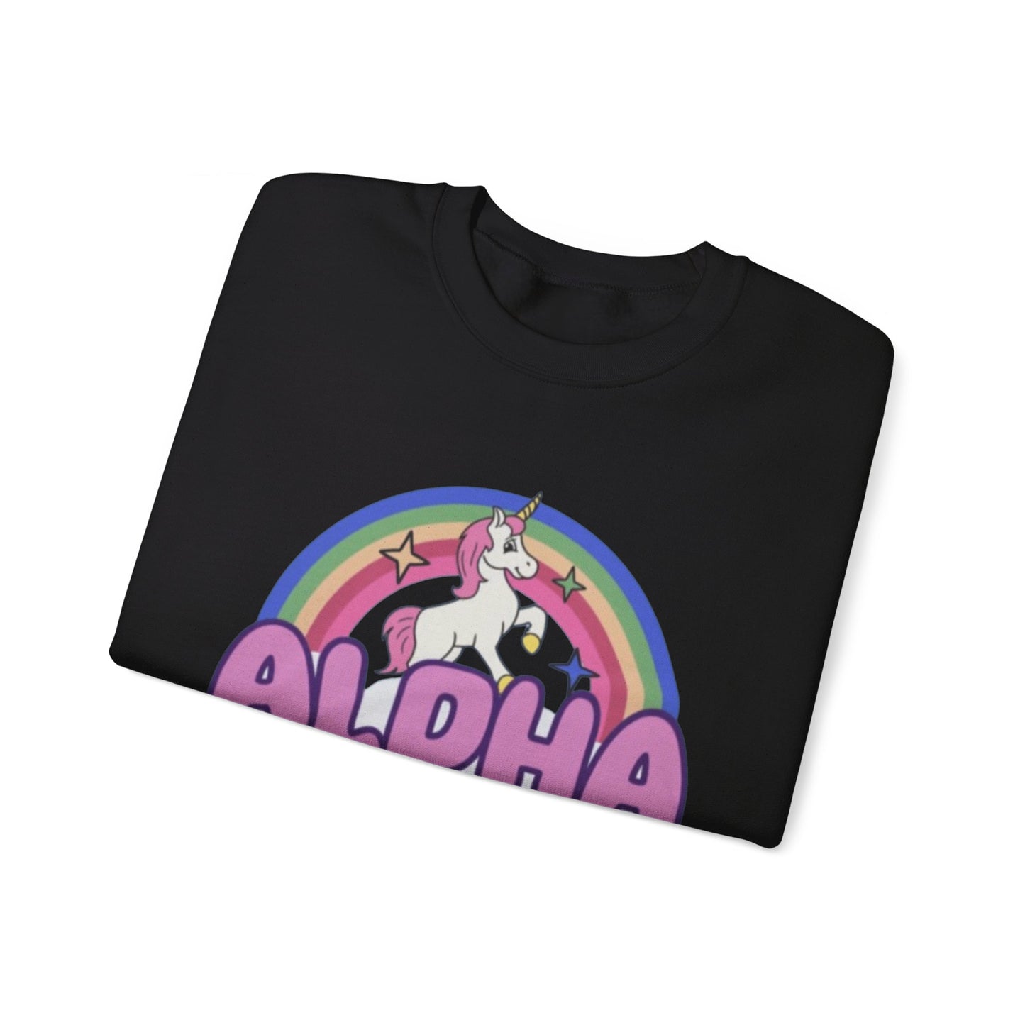 Alpha Male Unicorn Unisex Crewneck Sweatshirt