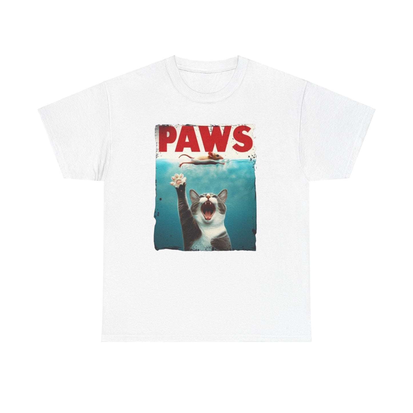 Paws funny cat Unisex Shirt