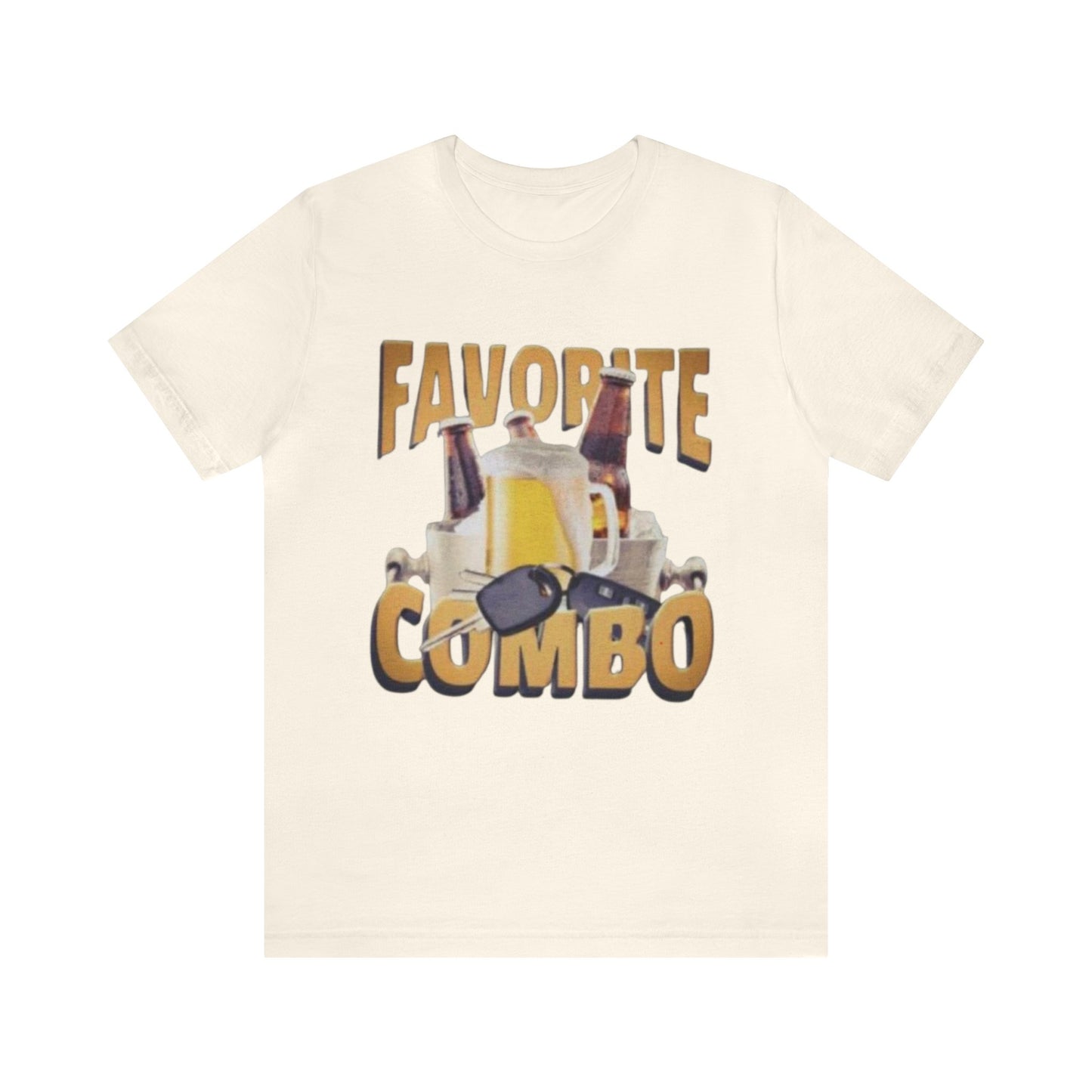 Favorite Combo Drinking Ironic T-Shirt