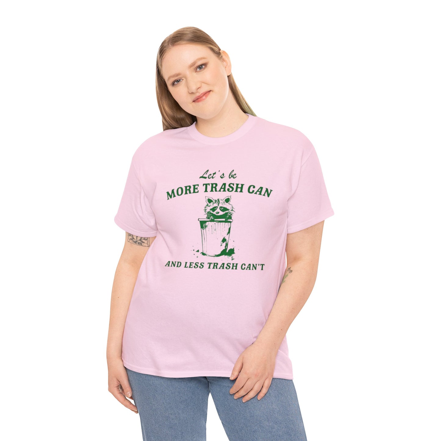 Let's Be More Trash Can And Less Trash Can't T Shirt Unisex, Softcore Fairy Mental Health Comfy Tee, Tiktok Viral Cute Animals