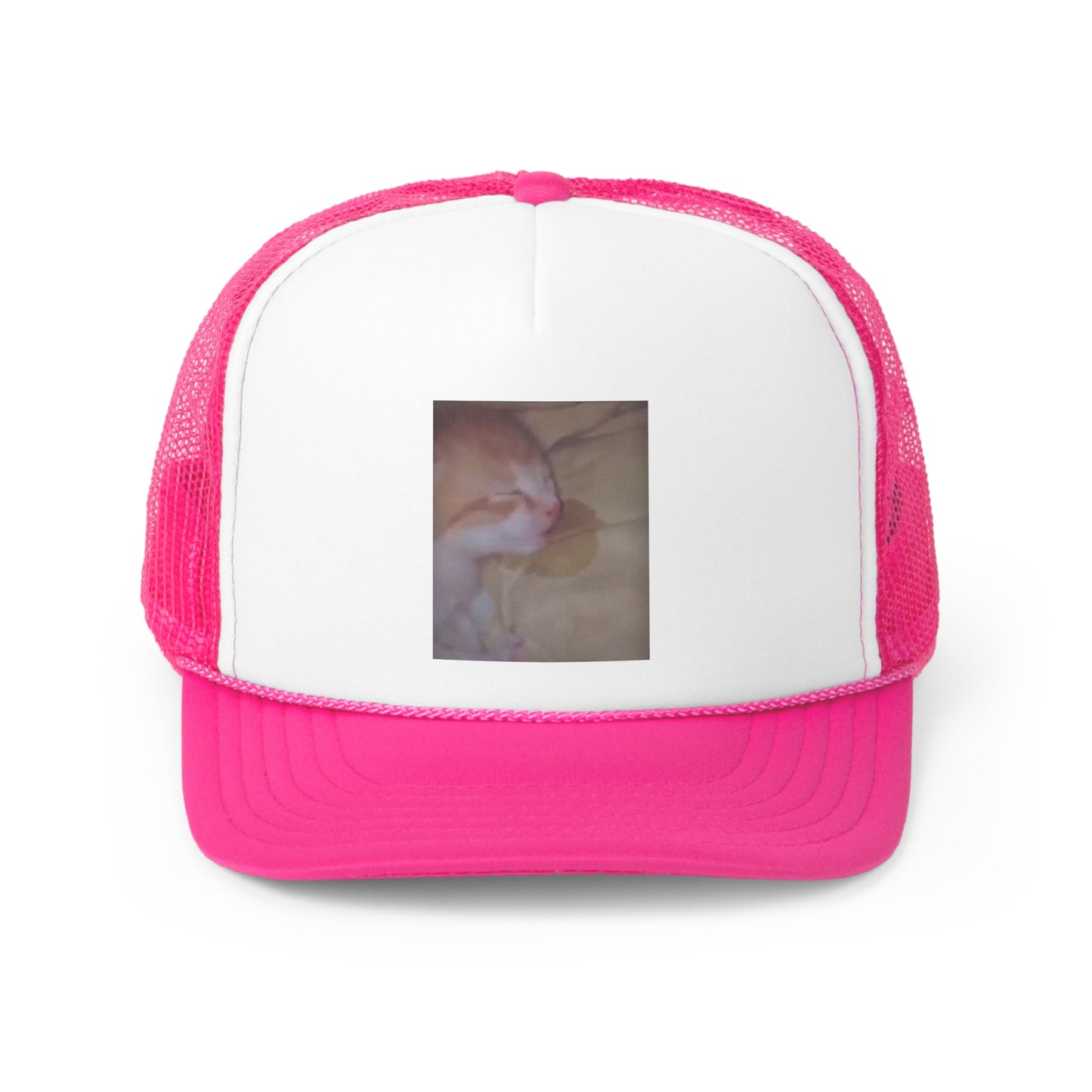 Eepy Cat Trucker Hat, Funny Hats, Gift Hat, Parody Trucker Hat, Tiktok, Trendy Hats, Meme Hats, Cute Animal Hats