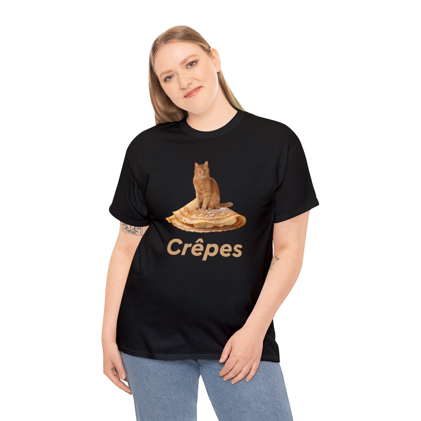 Crepes Cat T Shirt Unisex