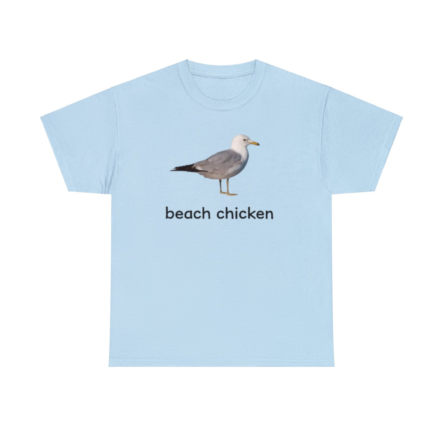 Beach Chicken Funny T Shirt Unisex