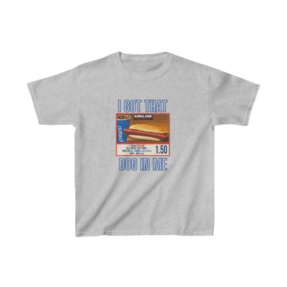 I Got That Dog In Me Kids Shirt, Costco Hot Dog Shirt, Costco Hot Dog and Soda Combo With Quote Shirt