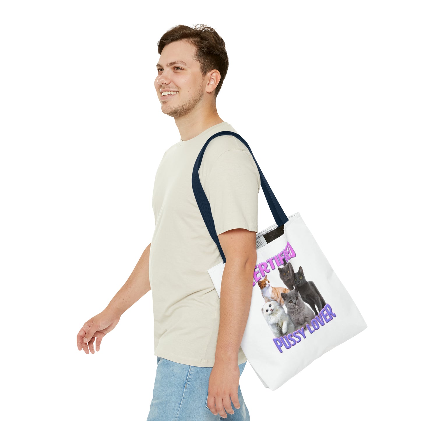 P*ssy Lover Meme Tote Bag