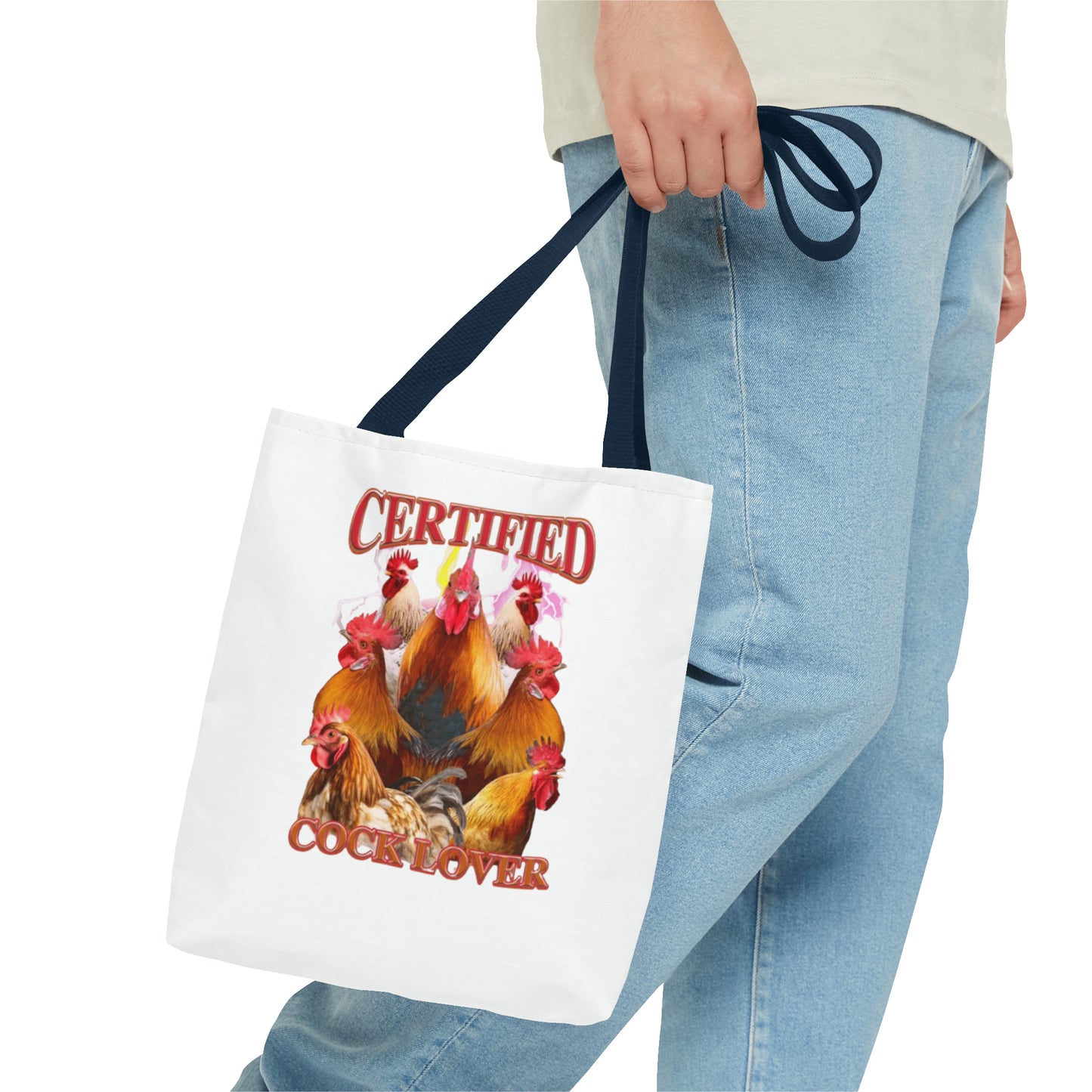 Certified Cock Lover Meme Tote Bag