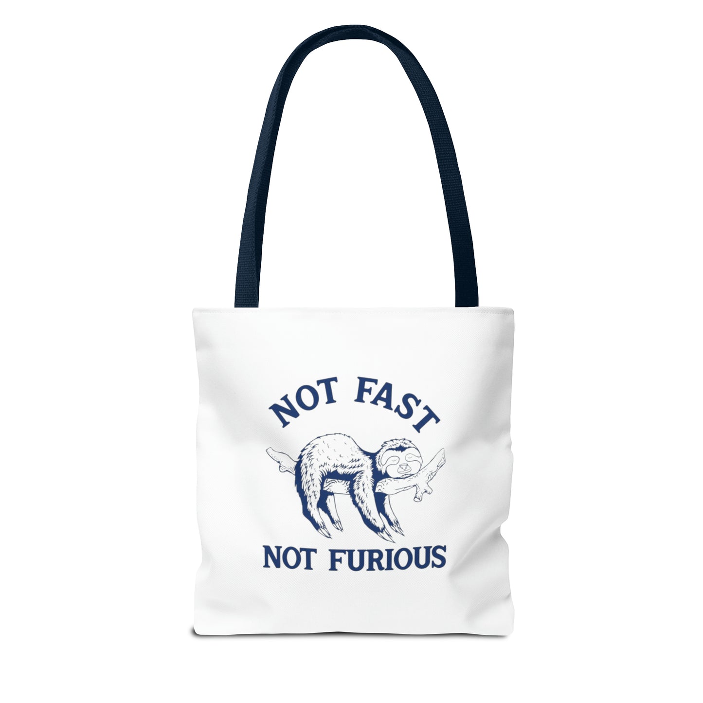 Not Fast Not Furious Meme Tote Bag