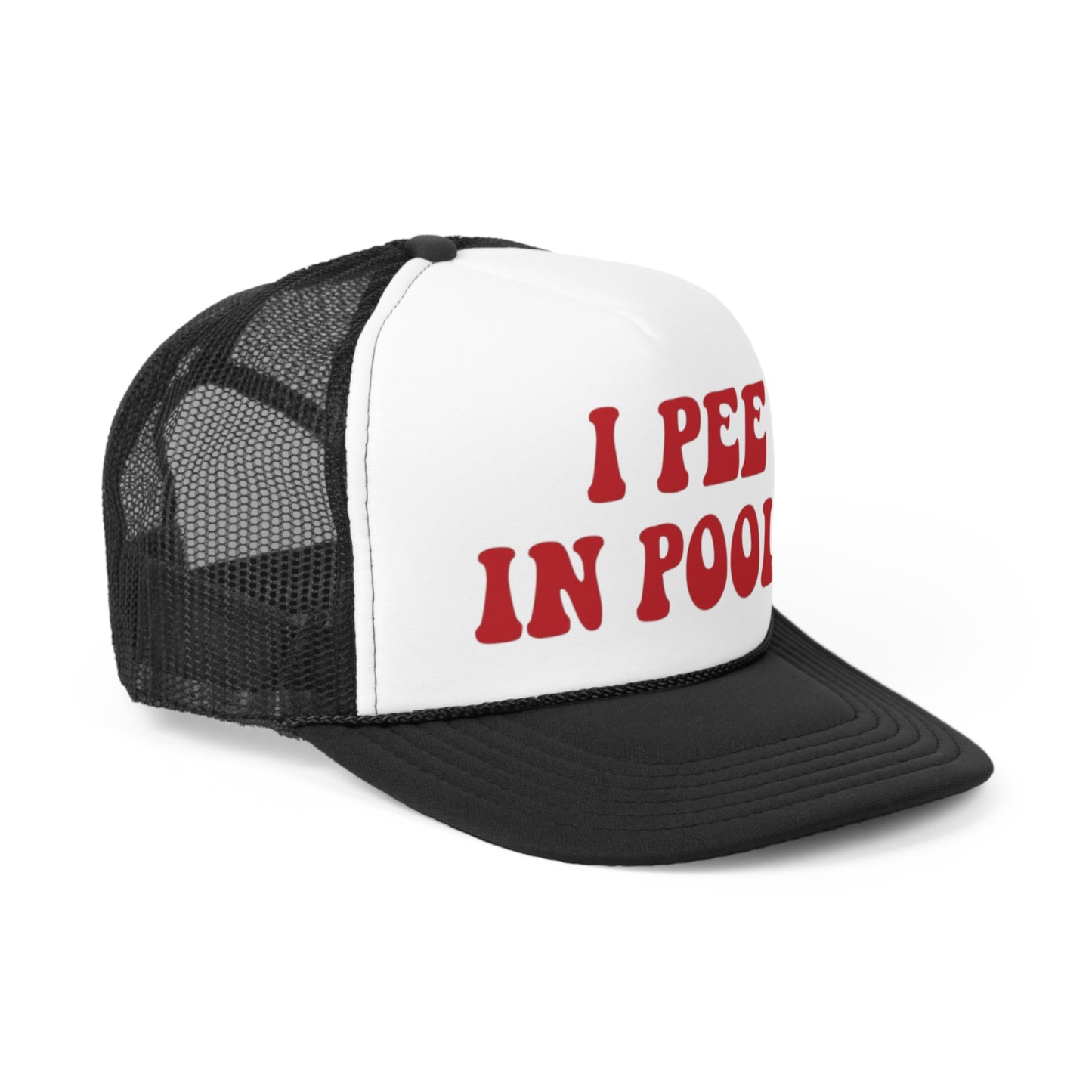 I Pee In Pools Trucker Caps