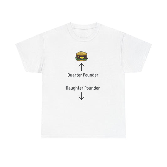 Quarter Pounder, Daughter Pounder Unisex Shirt