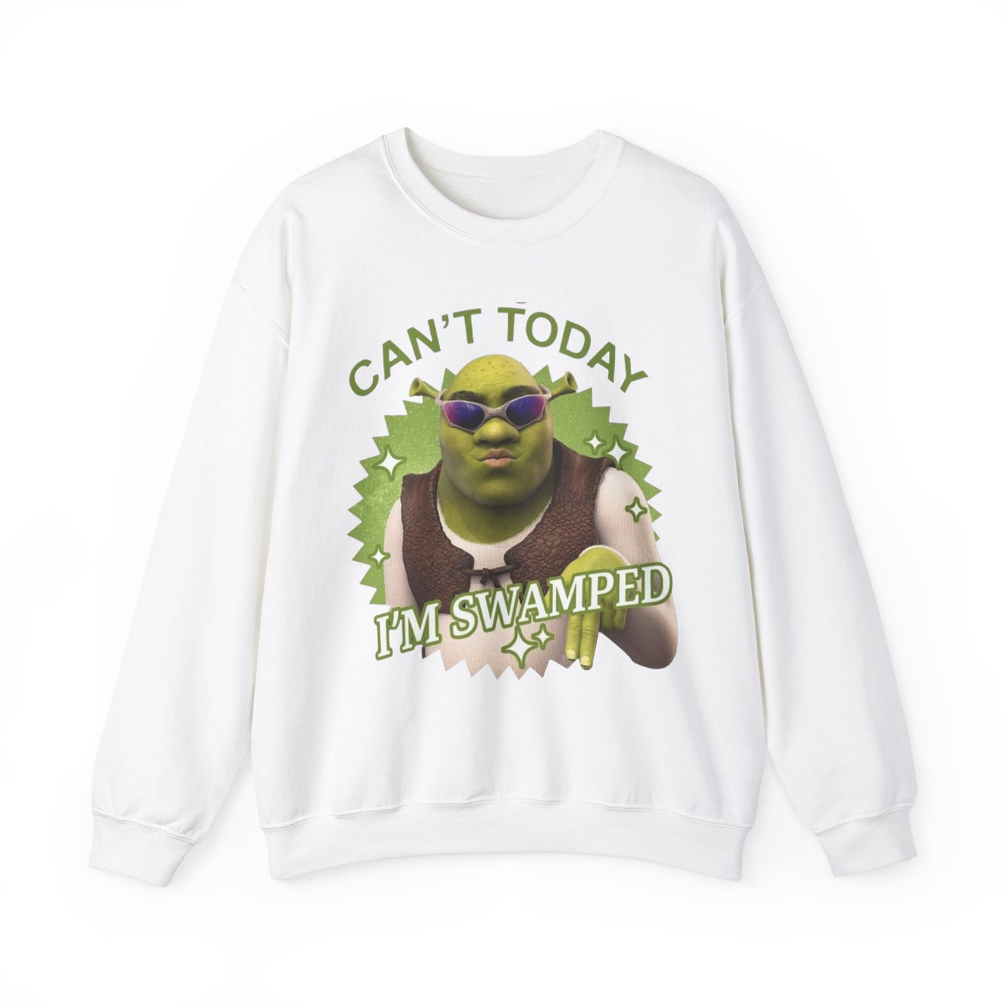 Can't Today I'm Swamped Version 1 Unisex Crewneck Sweatshirt