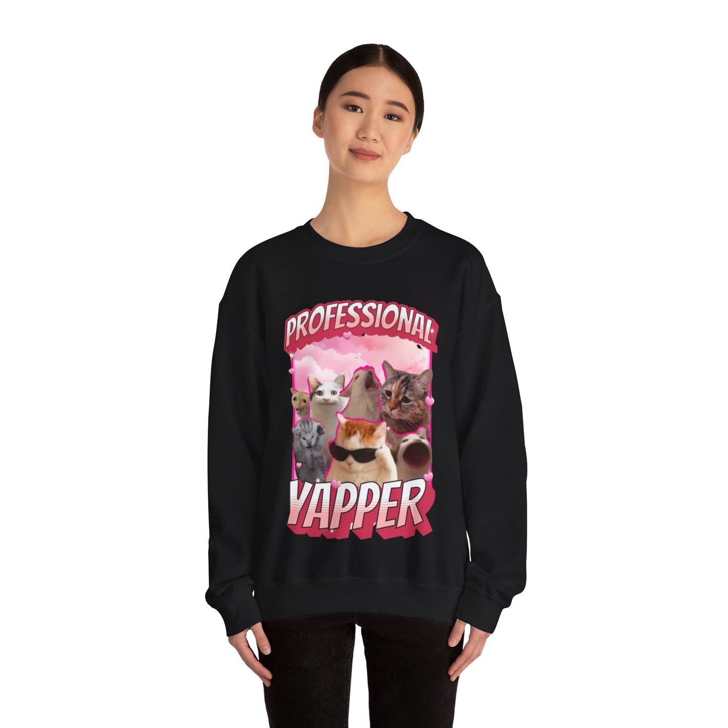 Professional Yapper V2 Unisex Crewneck Sweatshirt