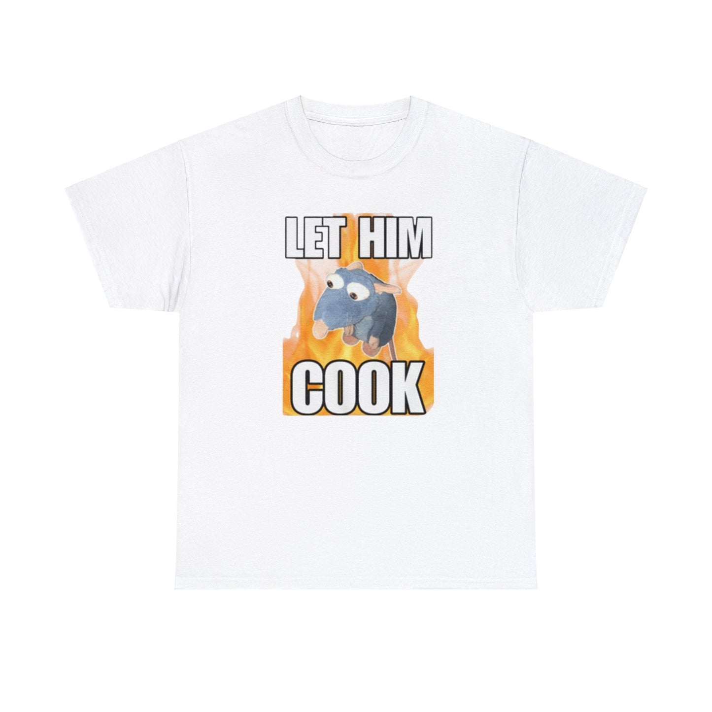 Let Him Cook Funny Rat T Shirt Unisex