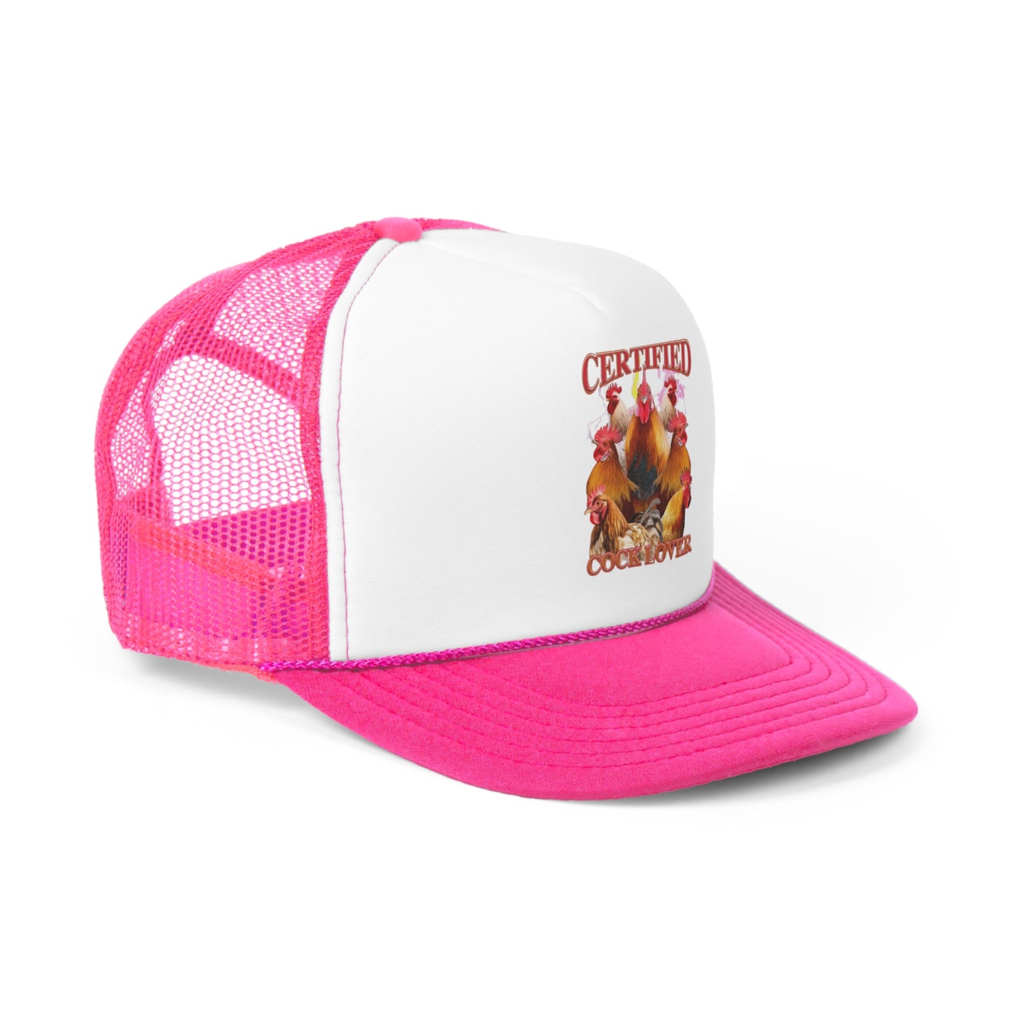 Certified Cock Lover Trucker Hat, Funny Hats, Gift Hat, Parody Trucker Hat, Tiktok, Trendy Hats, Meme Hats, Cute Animal Hats