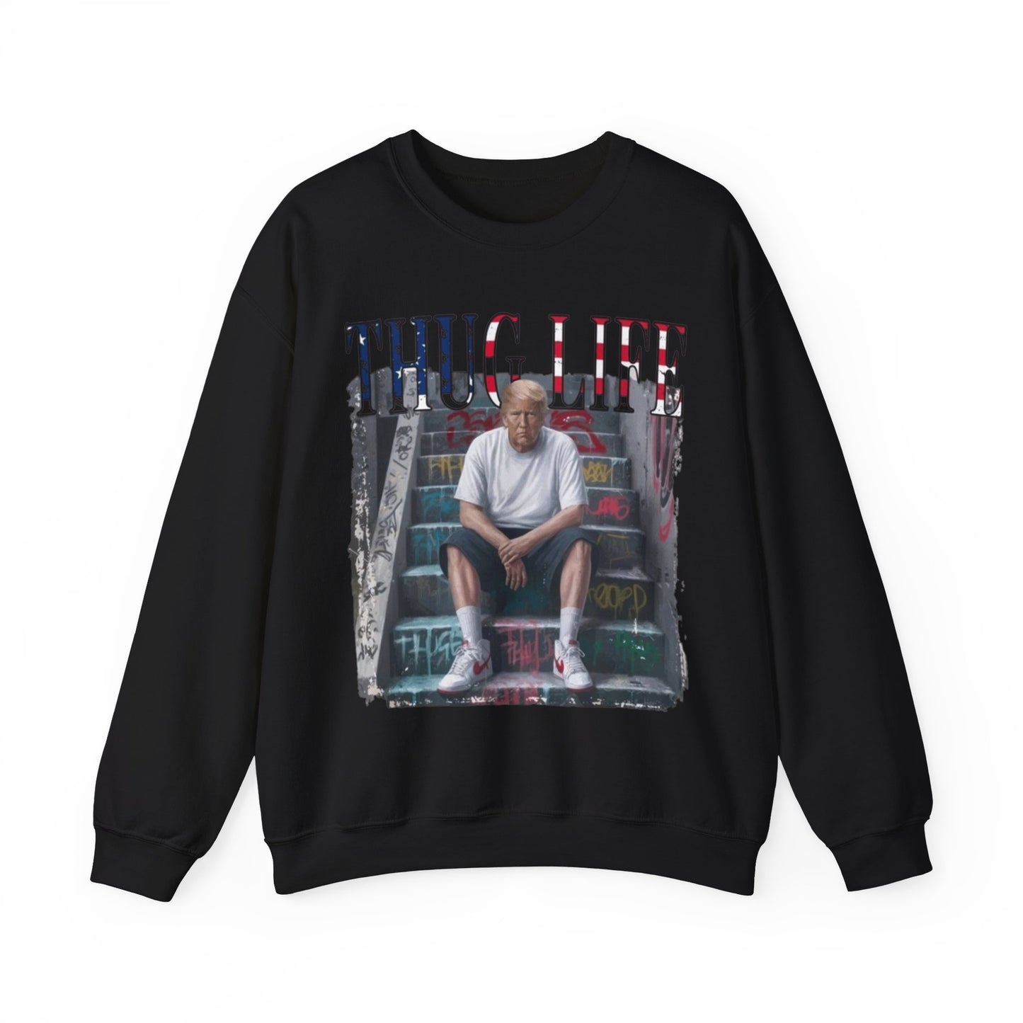 Thug Life Unisex Crewneck Sweatshirt