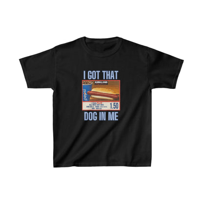 I Got That Dog In Me Kids Shirt, Costco Hot Dog Shirt, Costco Hot Dog and Soda Combo With Quote Shirt