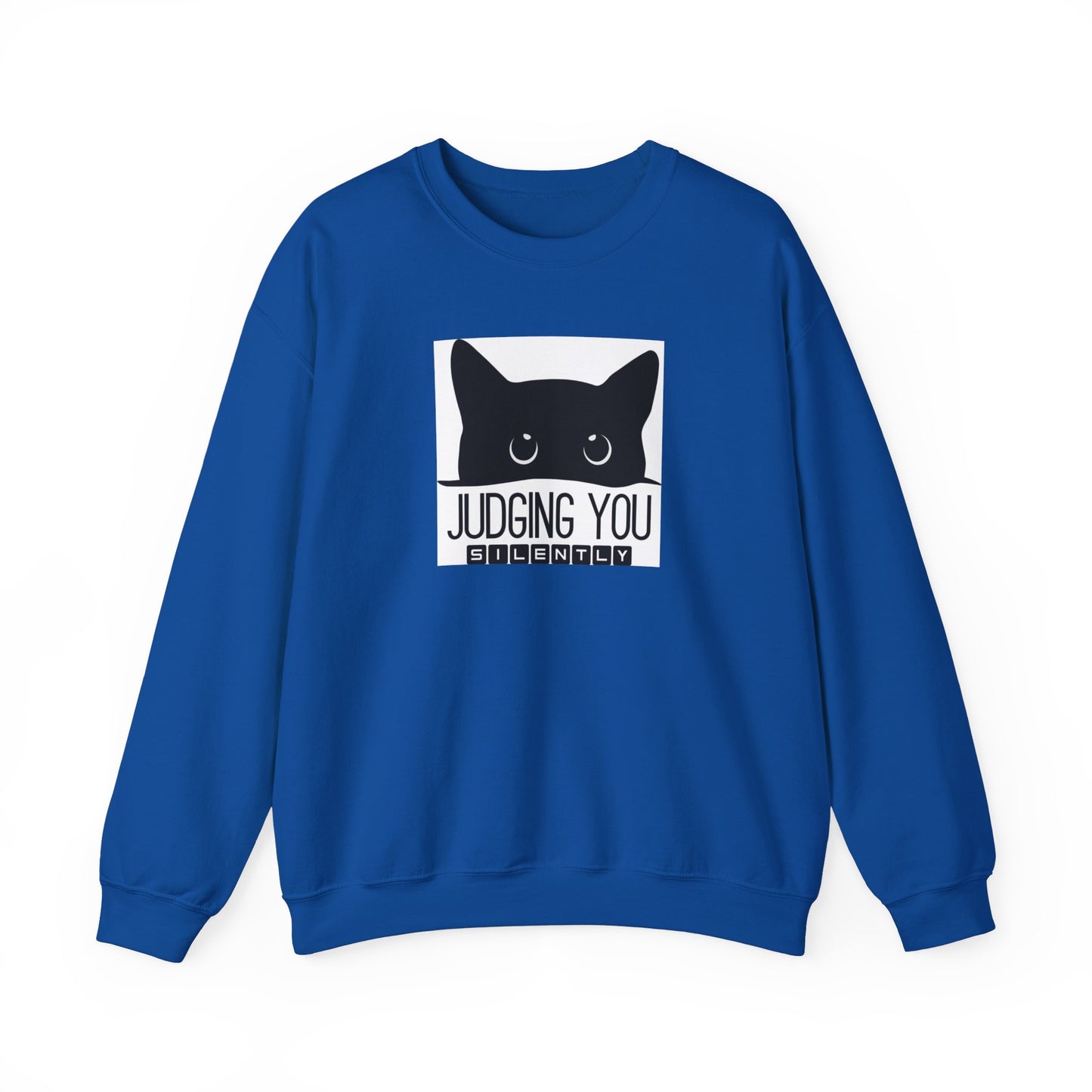 Judging You Silently  Unisex Crewneck Sweatshirt