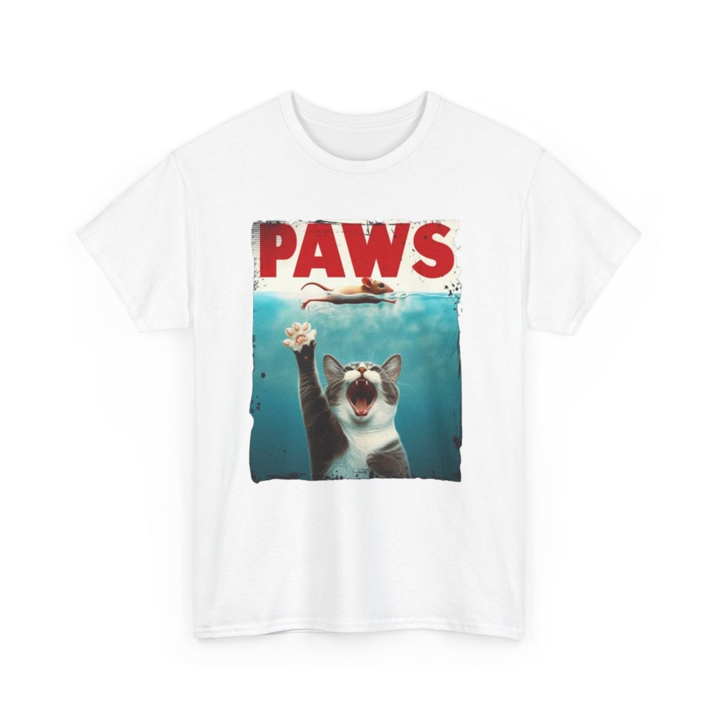 Paws funny cat Unisex Shirt