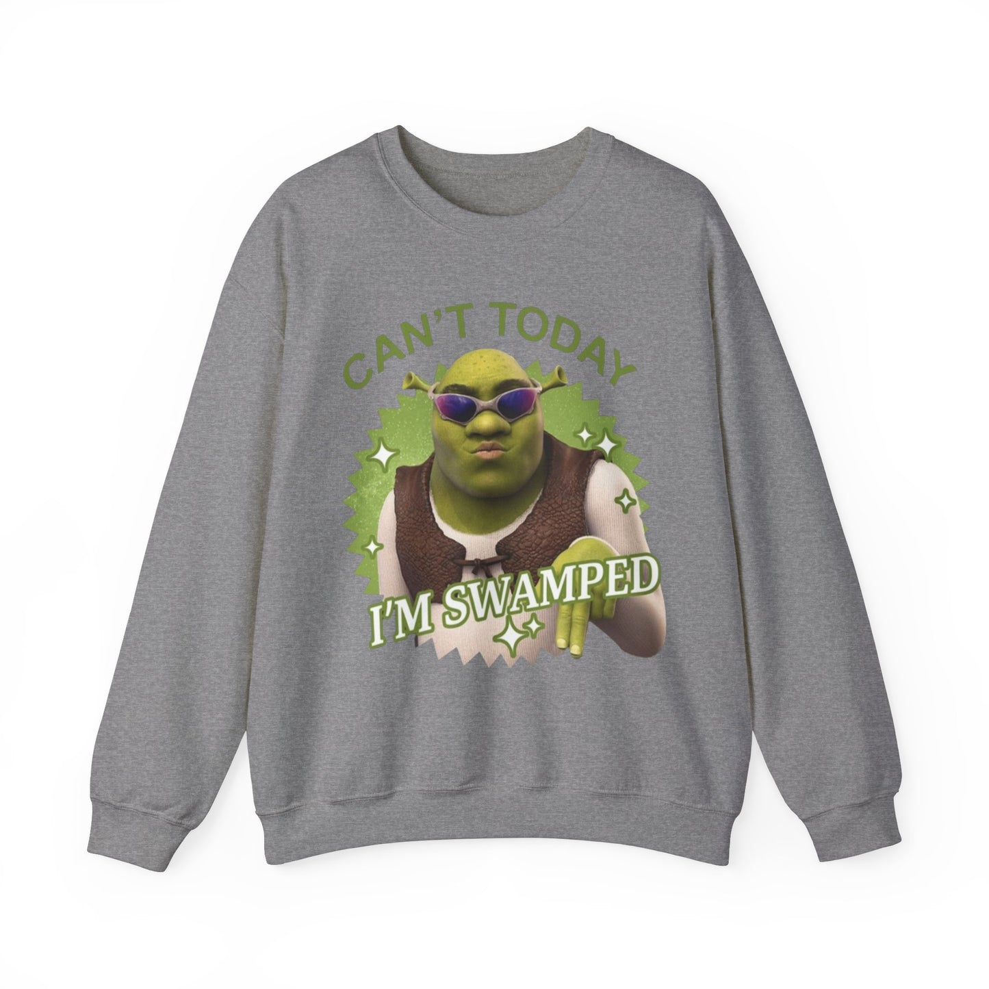 Can't Today I'm Swamped Version 1 Unisex Crewneck Sweatshirt