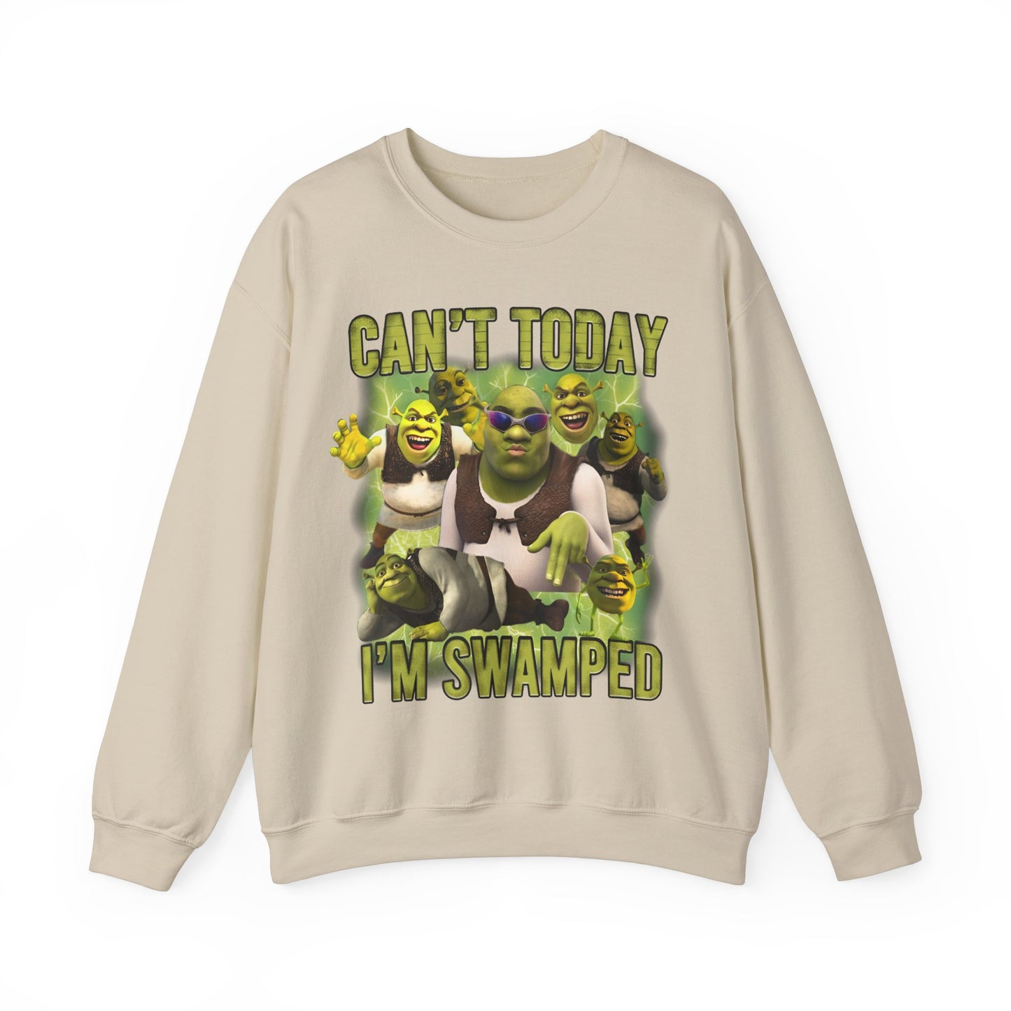 Can't Today I'm Swamped Version 2 Unisex Crewneck Sweatshirt