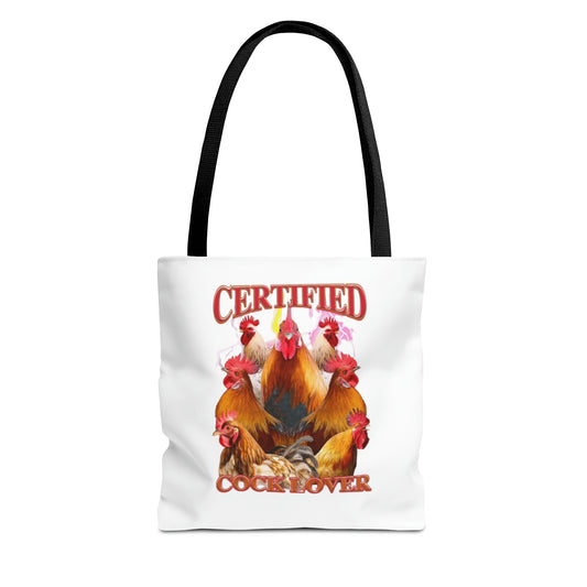 Certified Cock Lover Meme Tote Bag