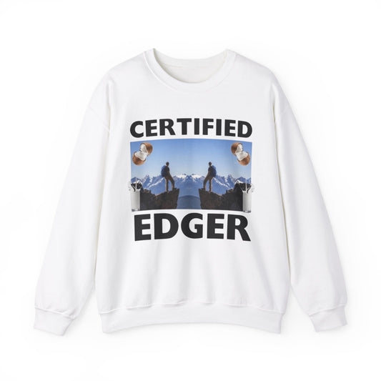 Certified Edger Unisex Crewneck Sweatshirt