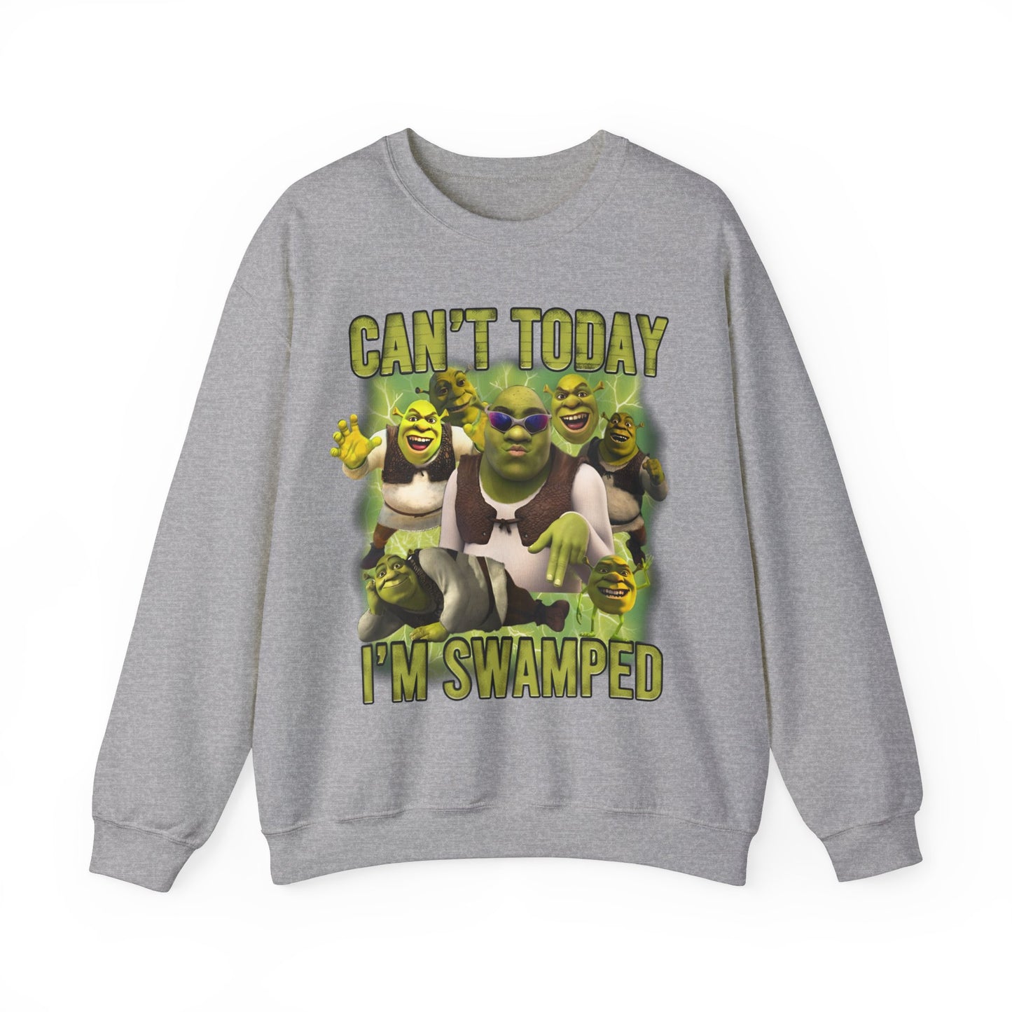 Can't Today I'm Swamped Version 2 Unisex Crewneck Sweatshirt